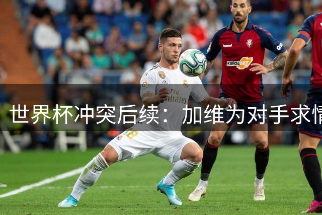 世界杯冲突后续：加维为对手求情 称足球本就不该太"干净